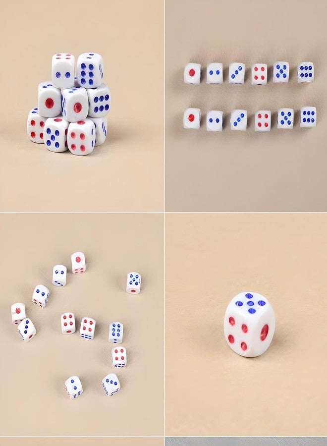 Favhome 14 mm Classic Dice Pack of 10 Pieces (White) - Image 2